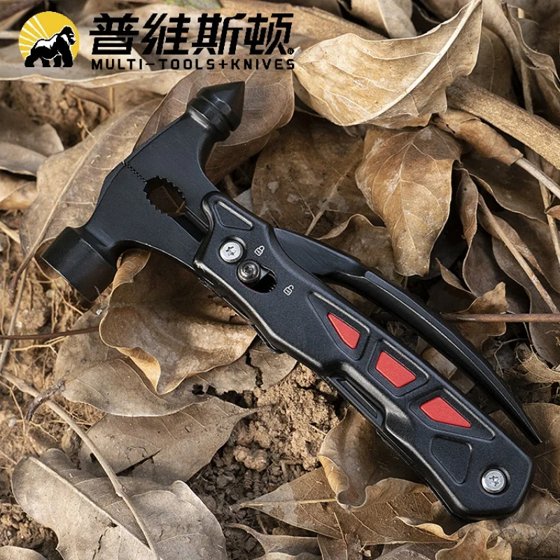 

Factory in Stock Direct Selling Multi-Function Hammer Portable Vehicle-Mounted Tool Multi-Function Life Hammer Camping Tool Hamm