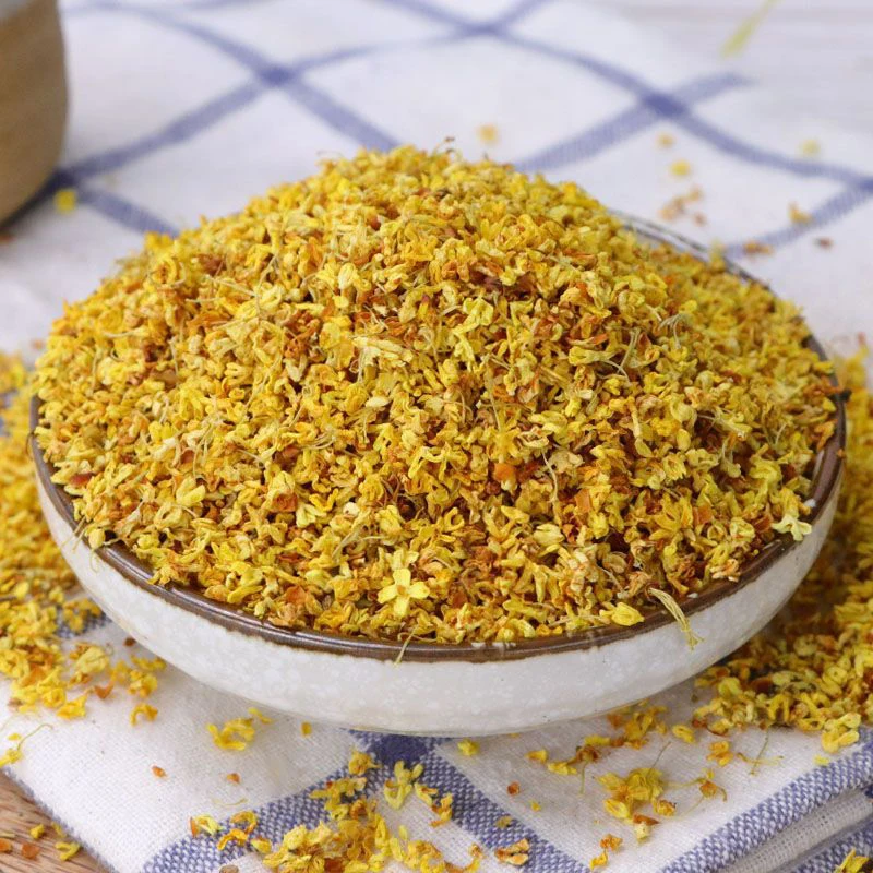 

7A Natural Osmanthus Dried Flowers Organic Dried Flower Grain Bulk Osmanthus Filling Flowers Buds For DIY Wedding Decoration