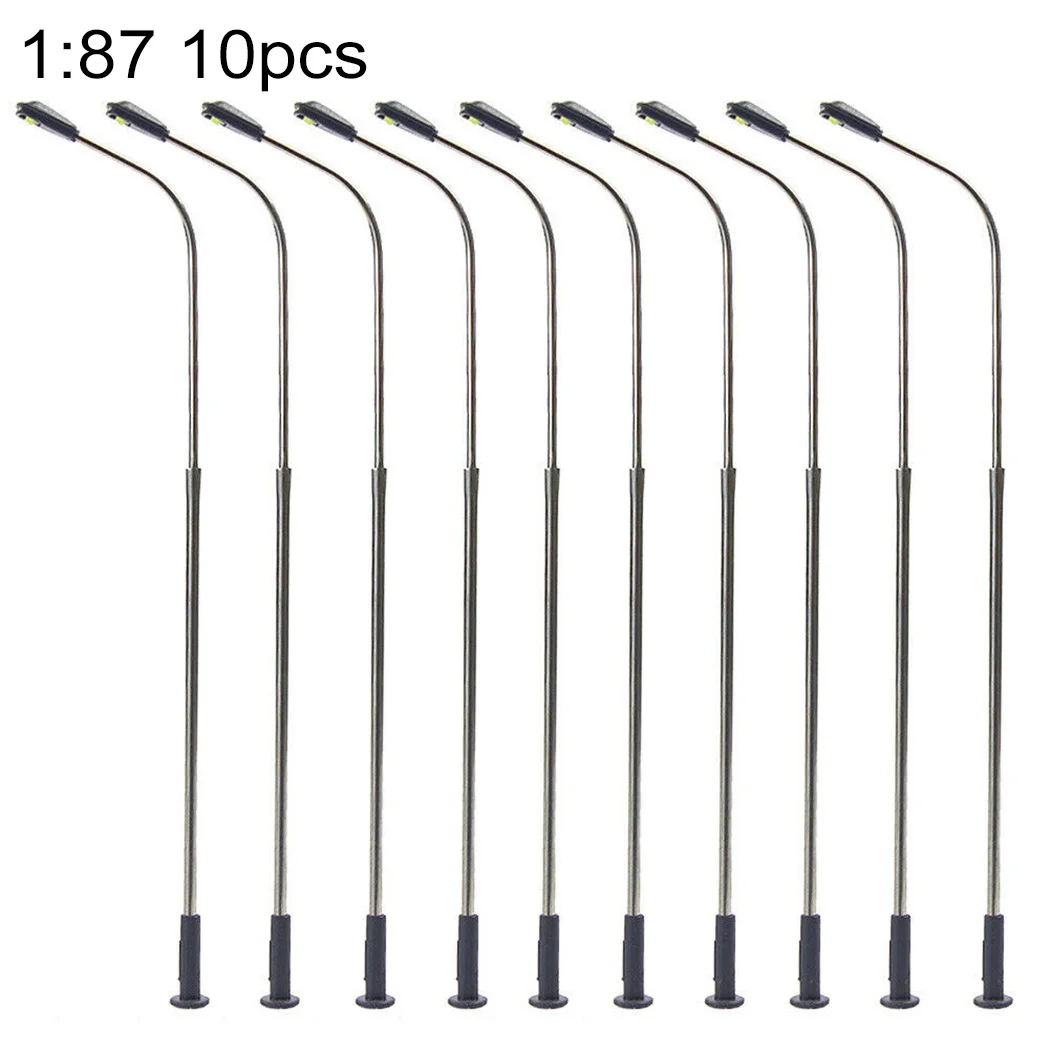 

Brand New Durable Model Street Lights 1:87 Warm White Lamps Light Model Post Street Train 4.25\\'\\' Kit Landscape