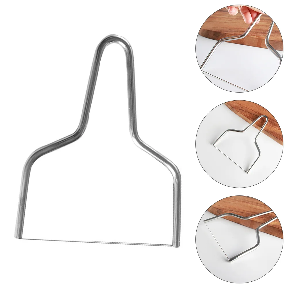 

Handheld Toast Slicer Stainless Steel Cheese Cutter Butter Wire Cutter