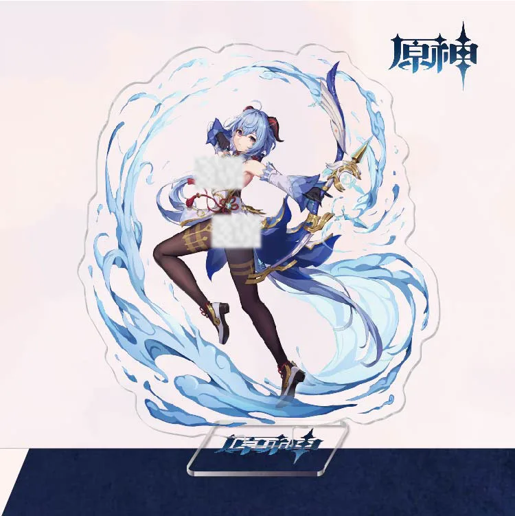 2024 аниме Genshin Impact Barbara Eula Yae Miko Ganyu Shenhe сексуальная серия акриловая