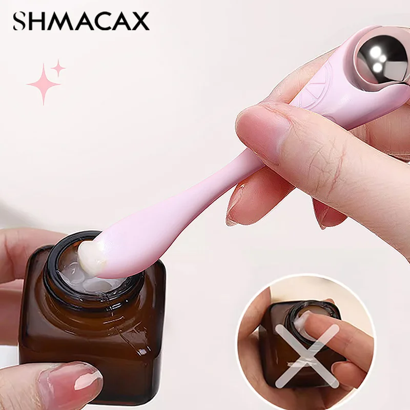 Роликовая палочка для массажа глаз с двойной головкой двойного использования