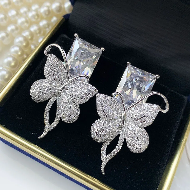 

Butterfly Flower Leaf Earrings Party Wedding Jewelry Gifts