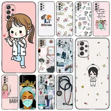 의학 의사 간호사 전화 케이스, 삼성 갤럭시 A21 A30 A50 A52 S A13 A22 A32 4G A53 A73 5G A12 A23 A31 A33 A51 A70 A71 A72