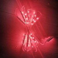 led module dc12v 3 lamp beads red advertising design light box lighting accessories indoor stairs garden decorative light strips