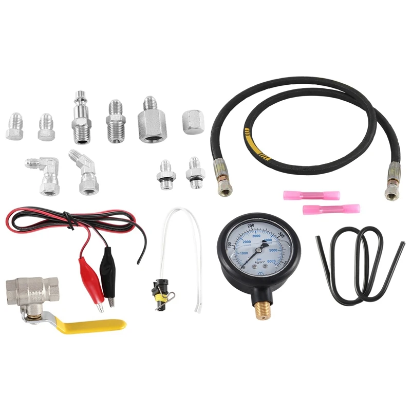 Набор инструментов для тестирования HPOP двигателя с манометром VT365 автомобильные