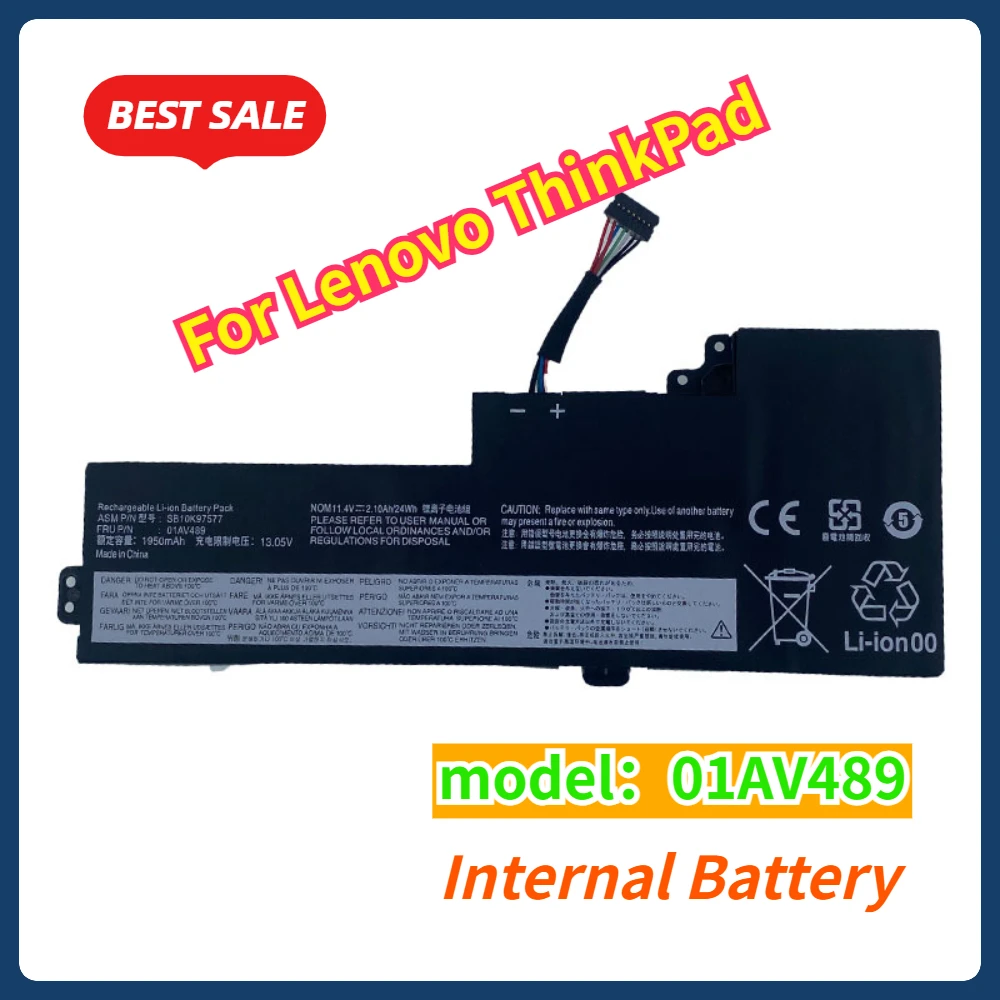Новый внутренний аккумулятор 01AV419 для Lenovo ThinkPad T470 T480 A475 A485 TP25 01AV421 01AV489 01AV420 SB10K97576