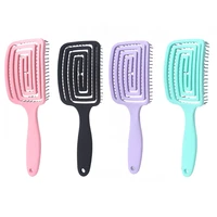 professional vented hair brush comb anti static scalp massage wet dry hairs combs hairdressing styling tools for salon home use