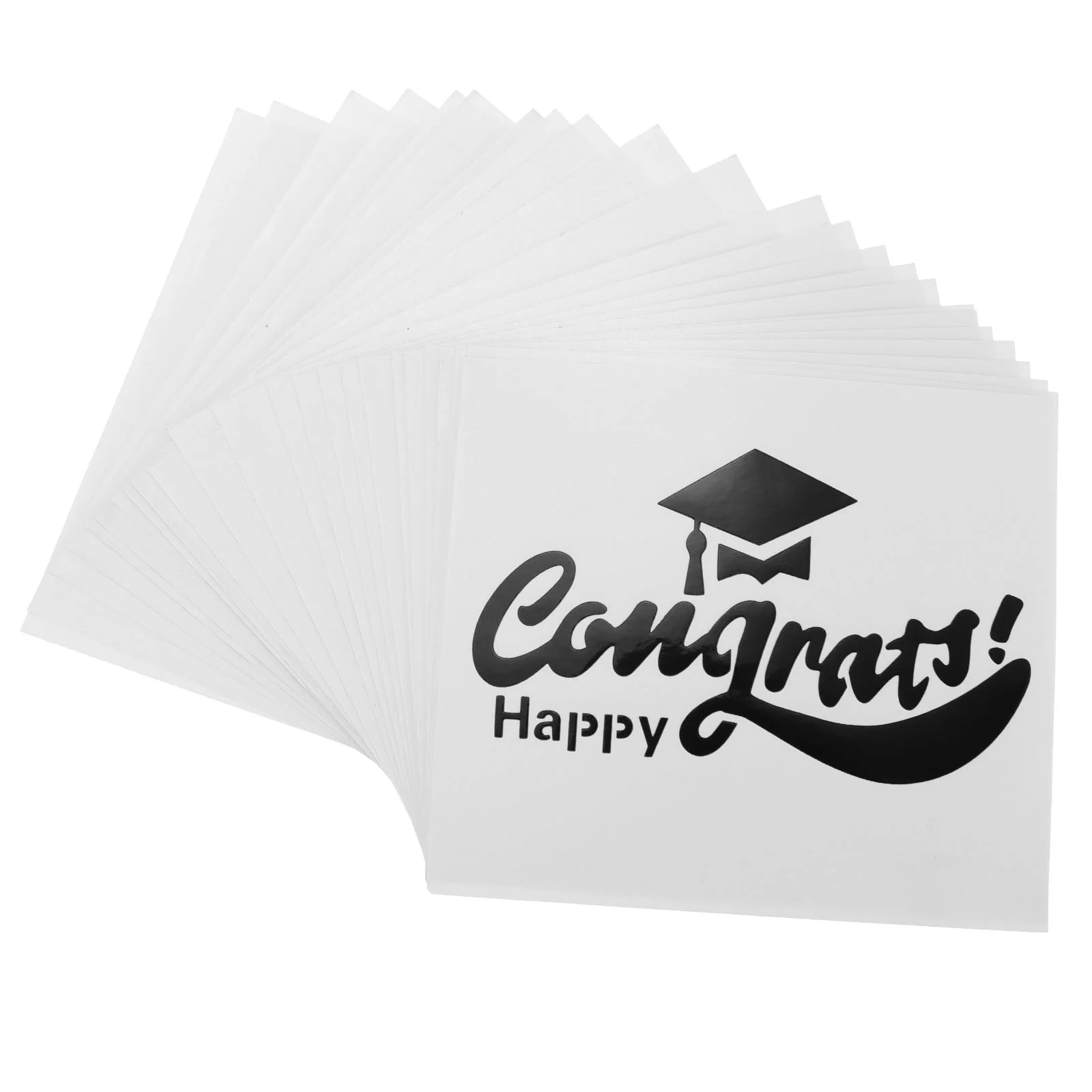 

Graduation Party Stickers Balloon Balloons Decals Sticker Window Decorations Favors Decor Supplies Decal Clings Wall Happy