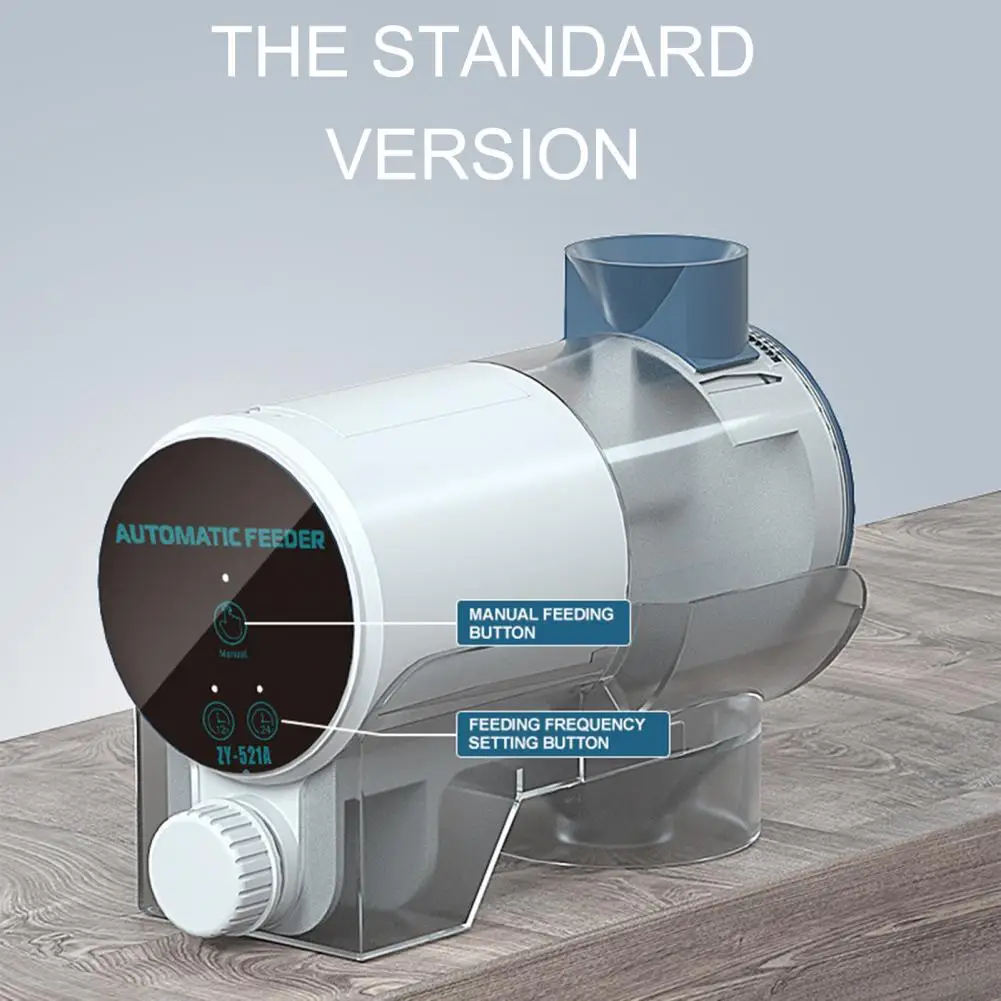 

Fish Tank Feeder Creative Smart Control Large Capacity Fish Tank Intelligent Timing Automatic Feeder for Fish Tank