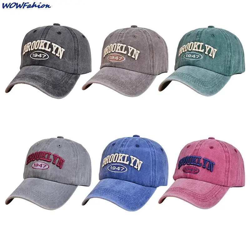 

Summer Women Men Baseball Cap Snapback 3D BROOKLYN Embroidery Sunhat Outdoor Cotton Hip Hop Baseball Hat Casquette