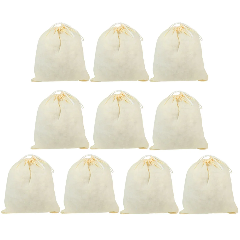 

Drawstring Cotton Bag Strainer Bags Spice Spices Storage Stew Convenient Tea Filter Gravy Flirting Gadget Holding