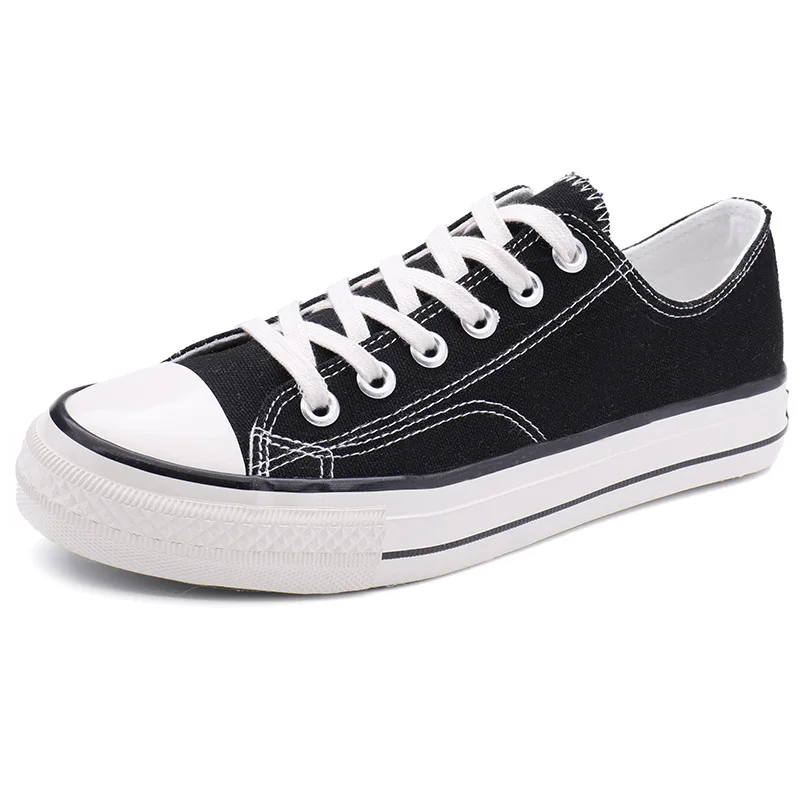 Vulcanized Shoes Women Summer Canvas Shoes Classic Retro 1970s Replica Canvas Shoes Female Low Help Breathable Sneakers Women