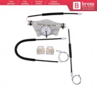 Автозапчасти Bross BWR401, электрический стеклоподъемник, комплект для ремонта передней левой двери для Skoda Fabia MK1 1999-2006 Top Store