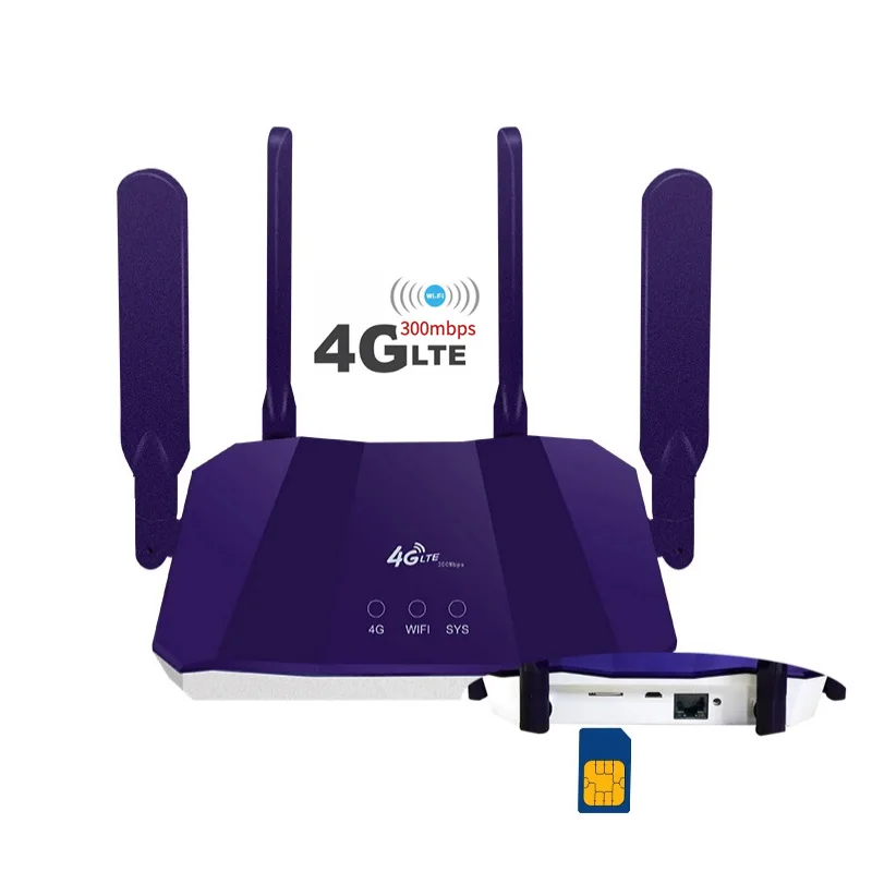 Модем B818 CAT4 4g Wi-Fi роутер со слотом для Sim-карты беспроводная сеть LTE Мобильная