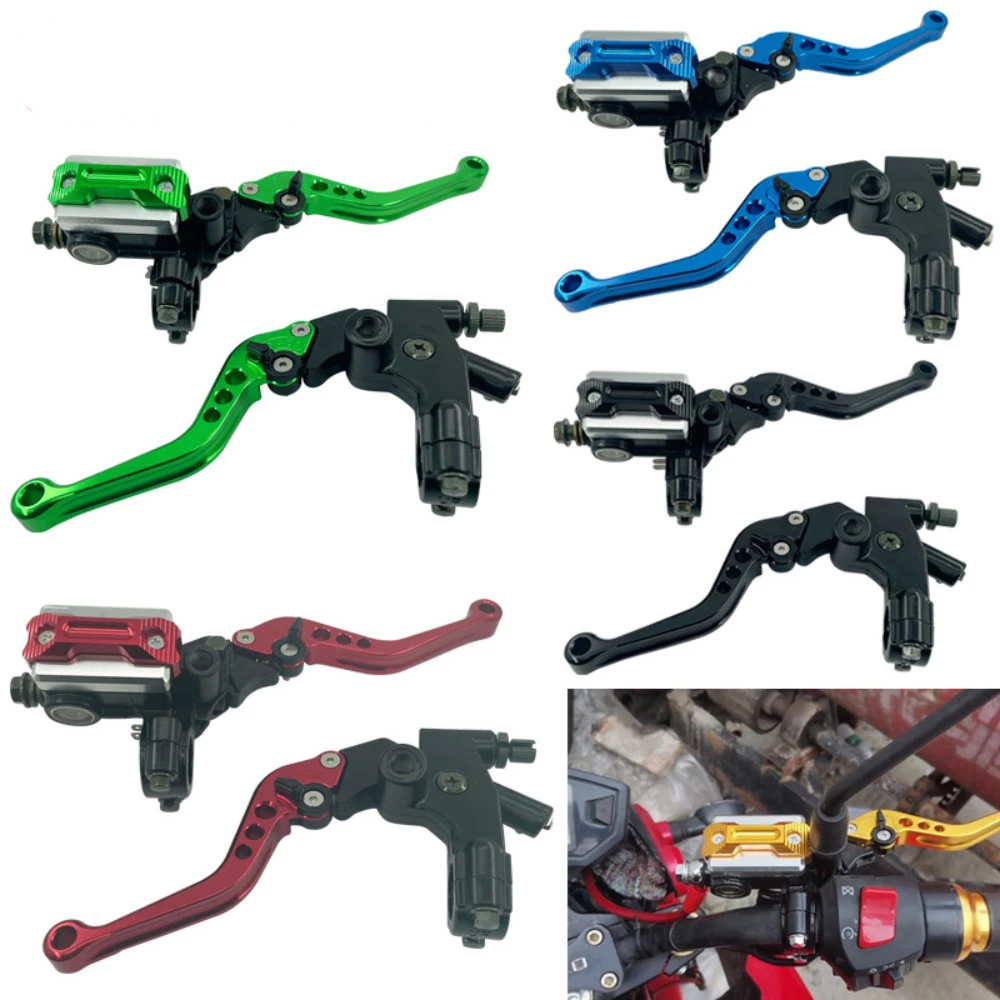 

Motorcycle Aluminum Handbrake Hydraulic Disc Brake Pump FOR HONDA CBR 500R VFR 1200F CBR 300R FOR YAMAHA FZR 600 FZ6S BWS 125