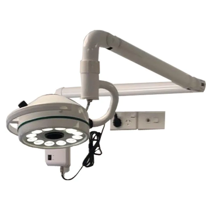 

Hospital Wall Mounted teeth LED Surgical Medical Exam Light Shadowless Lamp