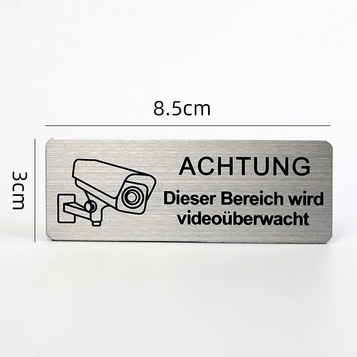 

Металлическая именная табличка AUERHAHN