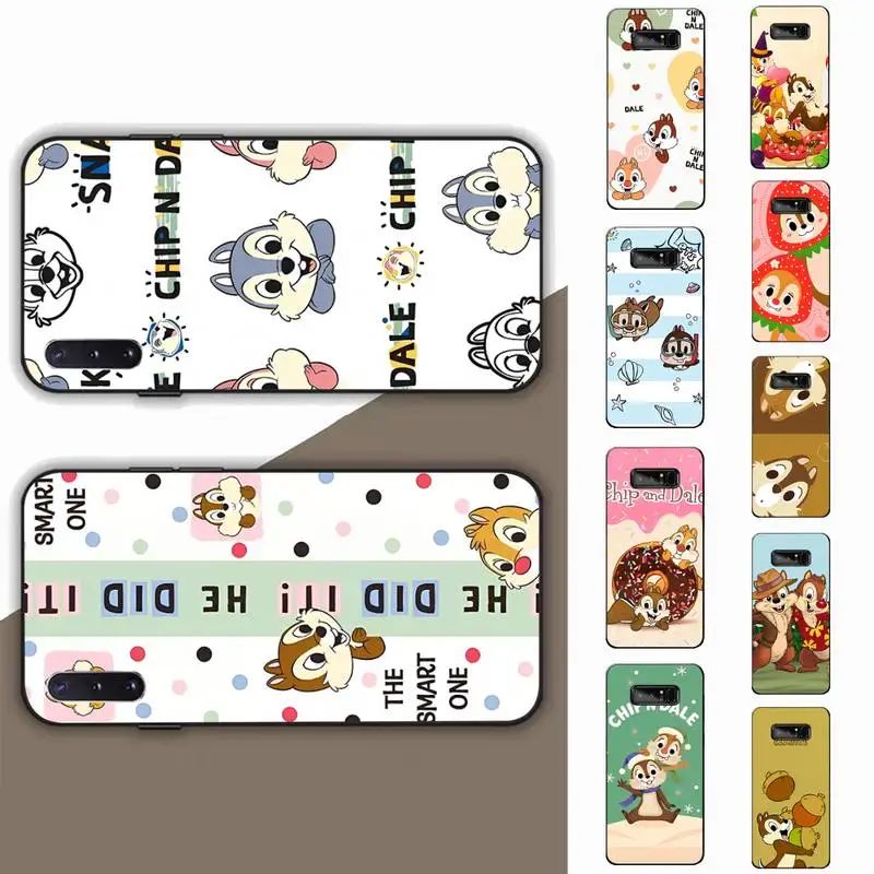 

Cute C-Chip D-Dale Phone Case For Samsung Note 8 9 10 20 pro plus lite M 10 11 20 30 21 31 51 A 21 22 42 02 03