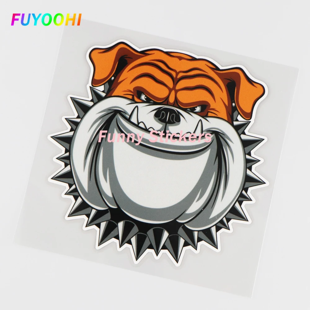 

FUYOOHI Exterior/Protection Funny Stickers Personality Strong Dog Vinyl Car Sticker Animal Decor Interesting Cartoon Decal