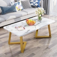 vanity gold tv coffee table small books decor study coffee table dressing console minimalist table basse living room furniture