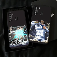 one piece anime phone case for samsung galaxy a01 a02 a10 a10s a20 a22 a31 4g 5g soft funda coque liquid silicon
