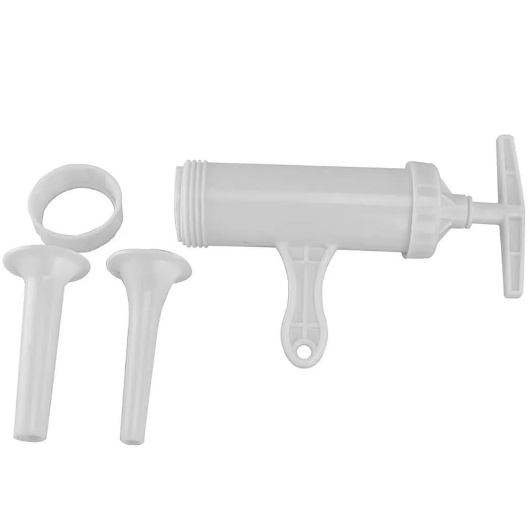 

Manual Sausage Machine Funnel Nozzle Homemade Sausage Stuffer Syringe Meat Filler Injector Filling Sausage Tool