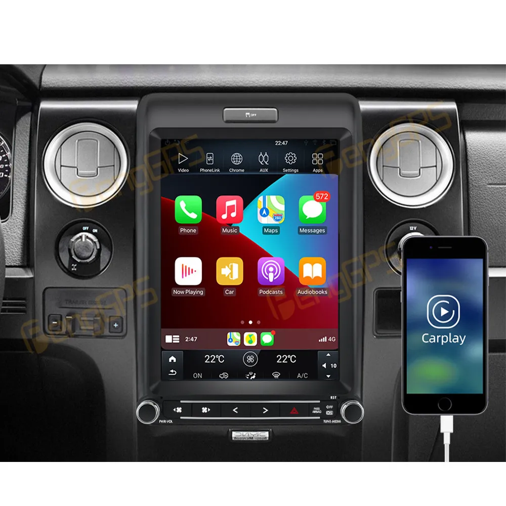 Стереомагнитола для Ford F150 12 1-2015 Android 2013 GPS-навигация приемник DSP автомобильный