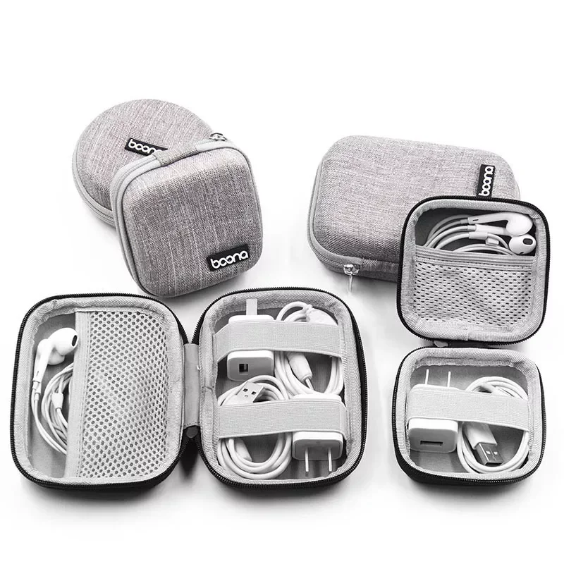 

2023New Earphone Storage Bag Hard Shell Digital Gadgets Case EVA Bluetooth Bag Data Cable MAC Charger U Disk Protective Cover