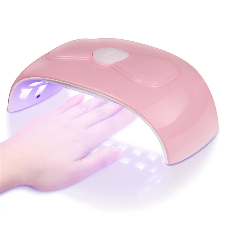 

Nail Drying Lamp 54W UV LED Lamp 18 LED UV Lamp Portable Home Manicure Lamp for Gel Based Manicuring Nail Tool with USB Cable