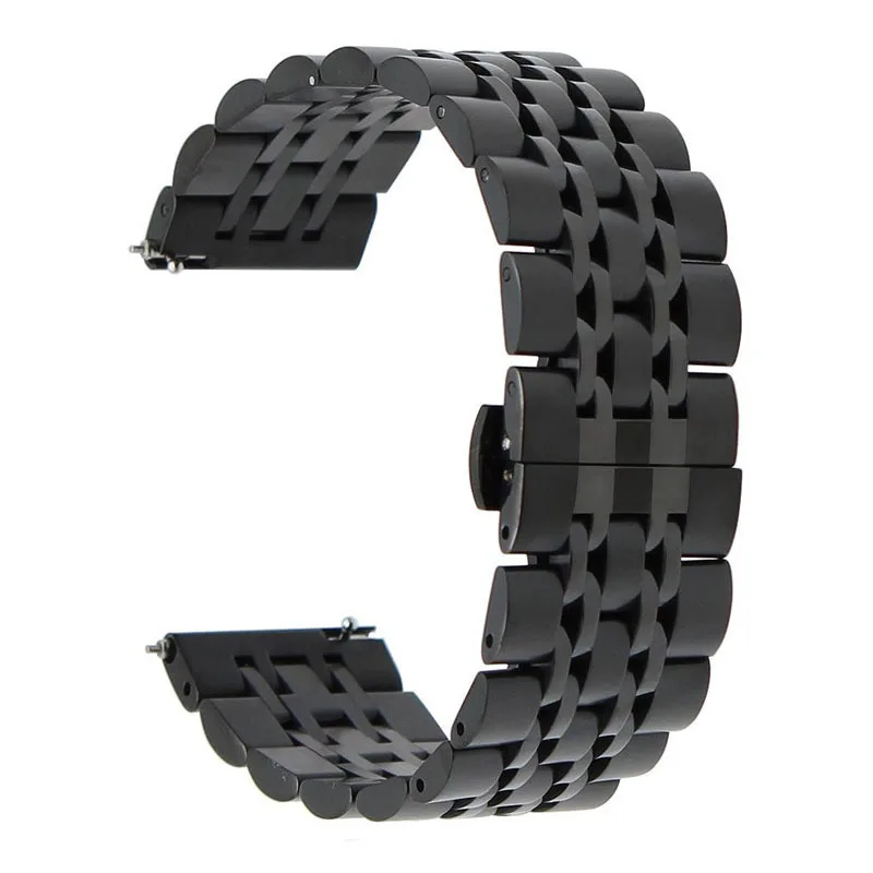 Metal Wrist Strap for Xiaomi Huami Amazfit GTR 47mm 42mm Stainless Steel Bracelet for Amazfit Bip lite/Stratos 2 2S / Pace Band