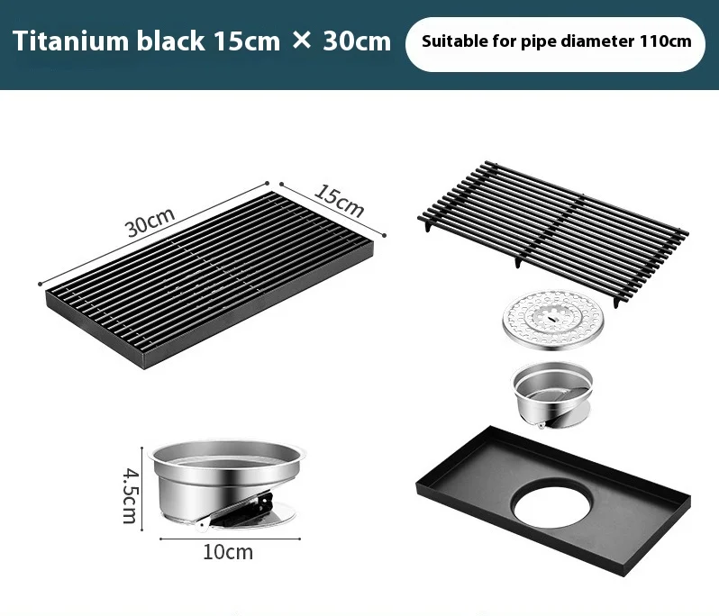 

Трап для пола из нержавеющей стали 304, ванная комната отеля, большая смещение, уличный садовый дезодорант, слив для душа
