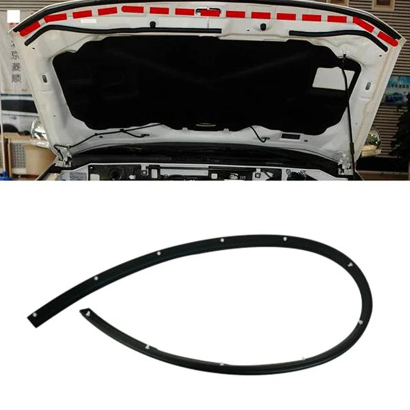 Automobile Engine Seal Strip Hood Rubber For Pajero Montero Shogun V93 V97 V98 V95 2007-2020 5902A054 5902A017 Car Parts