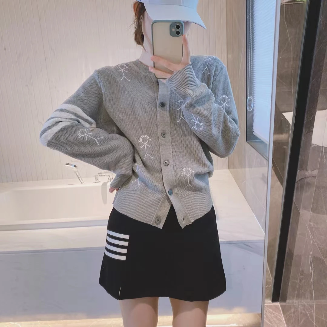 

Sweater Korean Fashion Brand Y2k Cardigan Women Tops Knit 2022 Autumn Winter Sweaters Clothes Long Sleeve Kawaii Luxury Clothing