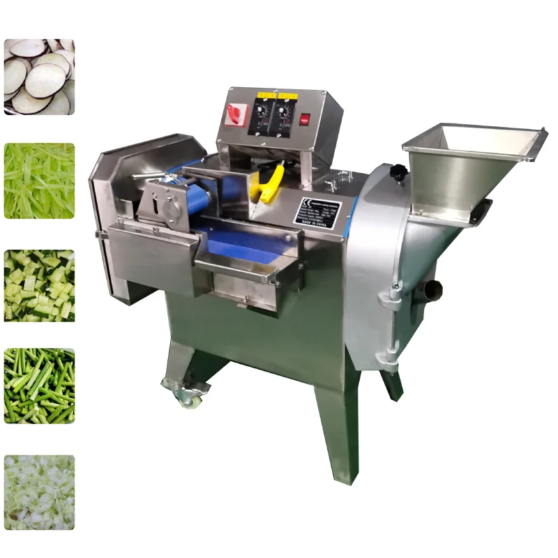 

Vegetable Cutting Machine Electric Slicer Cabbage Chilli Leek Scallion Celery Chopper Dicing Machine Onion Cutter Machine