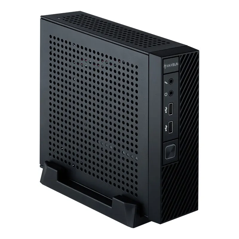 Настольный ПК MAXSUN Intel Celeron i3 10105 8 ГБ/16 ГБ DDR4 M.2 256 512 ТБ Windows 10 игровой компьютер 4K 60 Гц