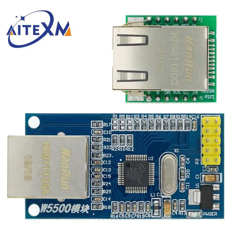 Версии W5500 оборудование для сетевого модуля Ethernet от SPI до LAN/ TCP / IP 51/STM32 программа