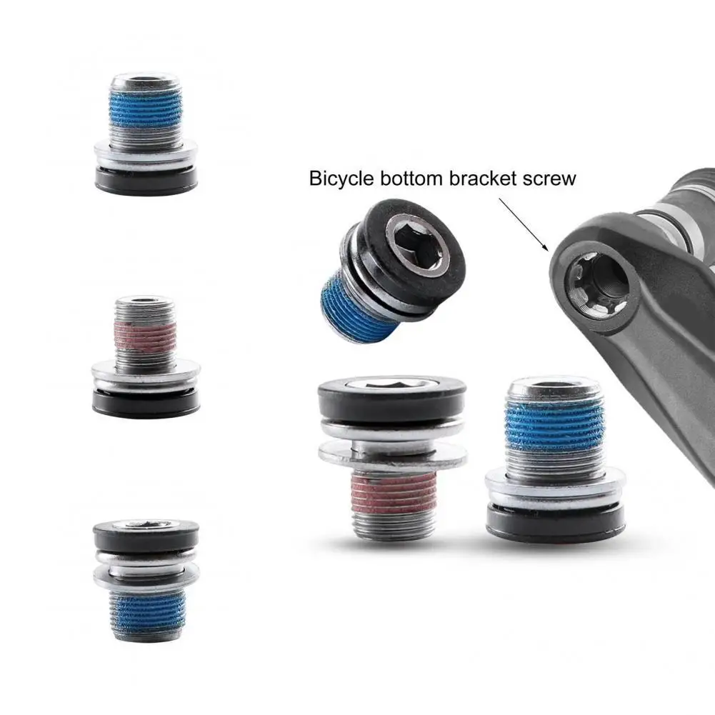 

Bicycle Crank Screw Corrosion Resistant Bike Supplies Crank Screw Crank Arm Fixing Bolt for Refit Bicycle Crank Bolts