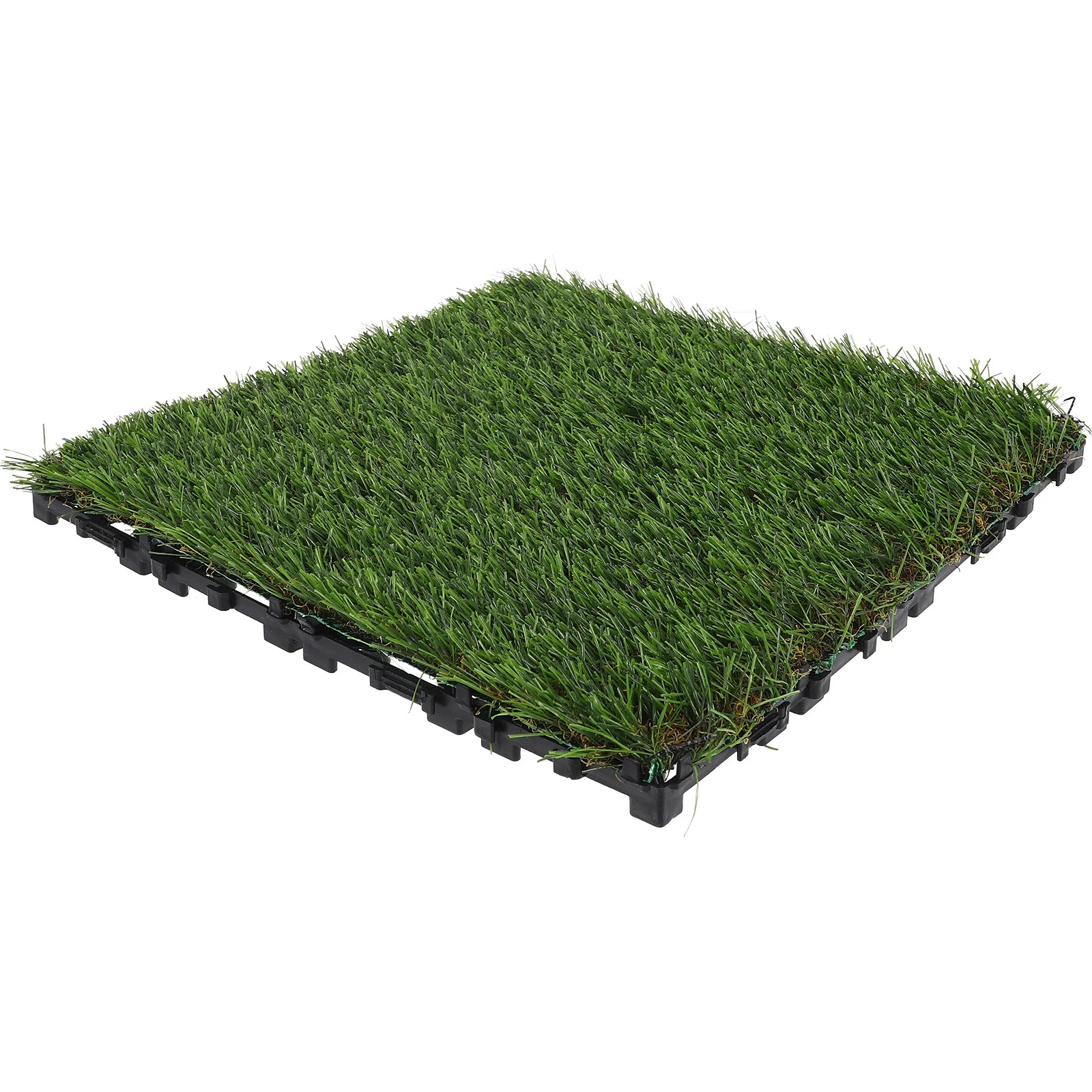 

Fake Grass Tile Artificial Grass Outdoor Flooring Interlocking Flooring Grass Patio Decor
