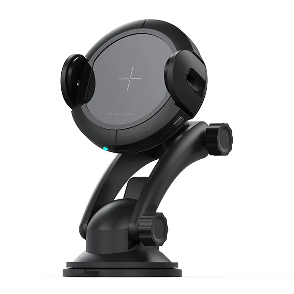 

15 Вт Быстрая зарядка W5 инфракрасная Индукционная присоска кронштейн для выхода воздуха Беспроводное зарядное устройство Автомобильный де...