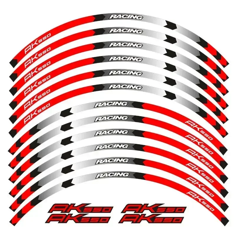 Для KYMCO AK550 AK 550 Moto Parts Contour Wheel декоративная переводная наклейка-3