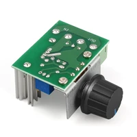 2000w voltage regulator ac 220v motor speed control brushless electronic thyristor dimmer temperature control switch