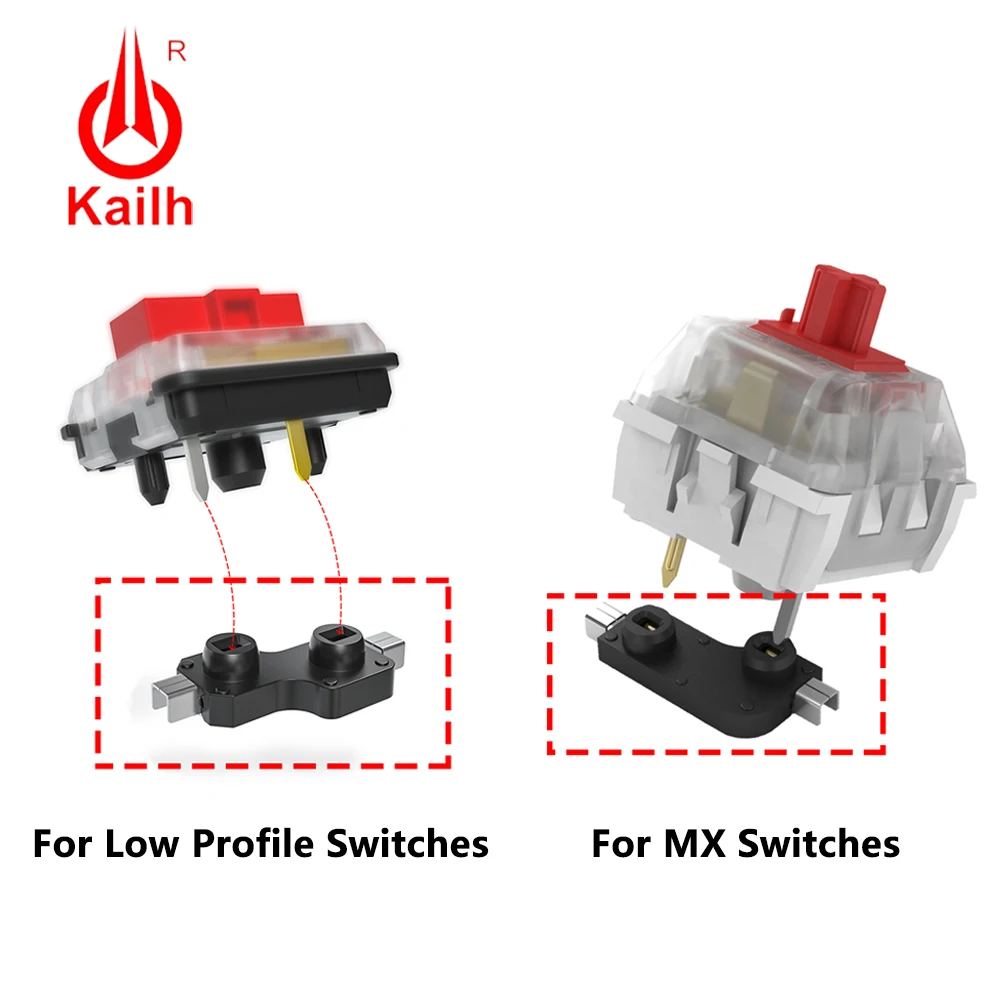 Kailh Hot-Swappable PCB Socket Hot Plug Swap Mechanical Keyb