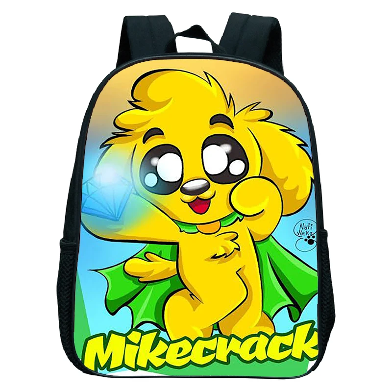 

Game Mikecrack 3D Print Backpack for Boys Girls Mochila Children Schoolbag Anime Bookbag Kindergarten Bagpack Kids Cute Rucksack