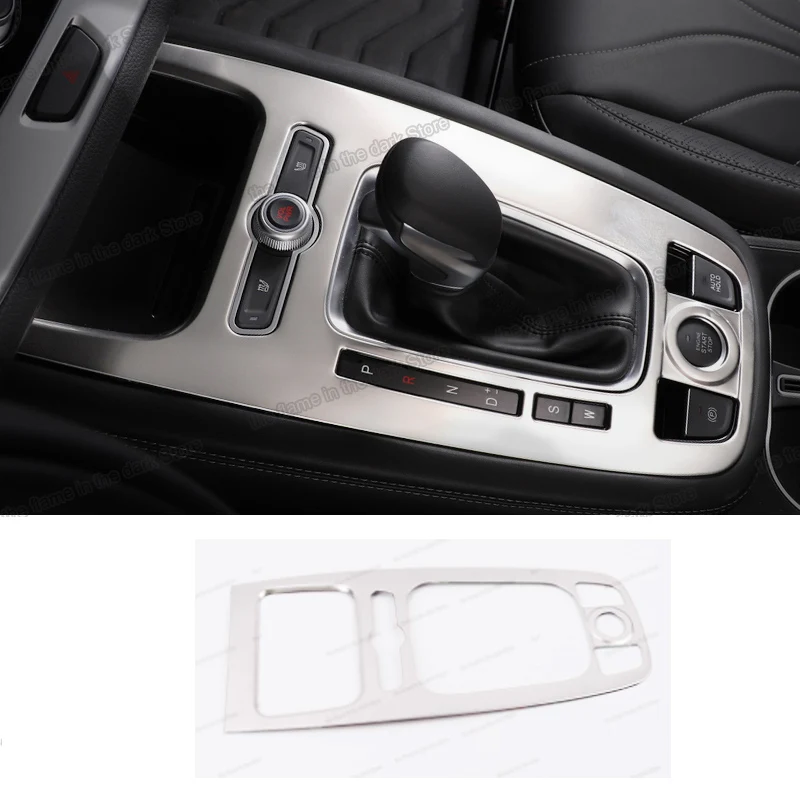 

stainless steel car central console gear panel frame trims for jetour x70 2018 2019 interior accessories auto styling parts