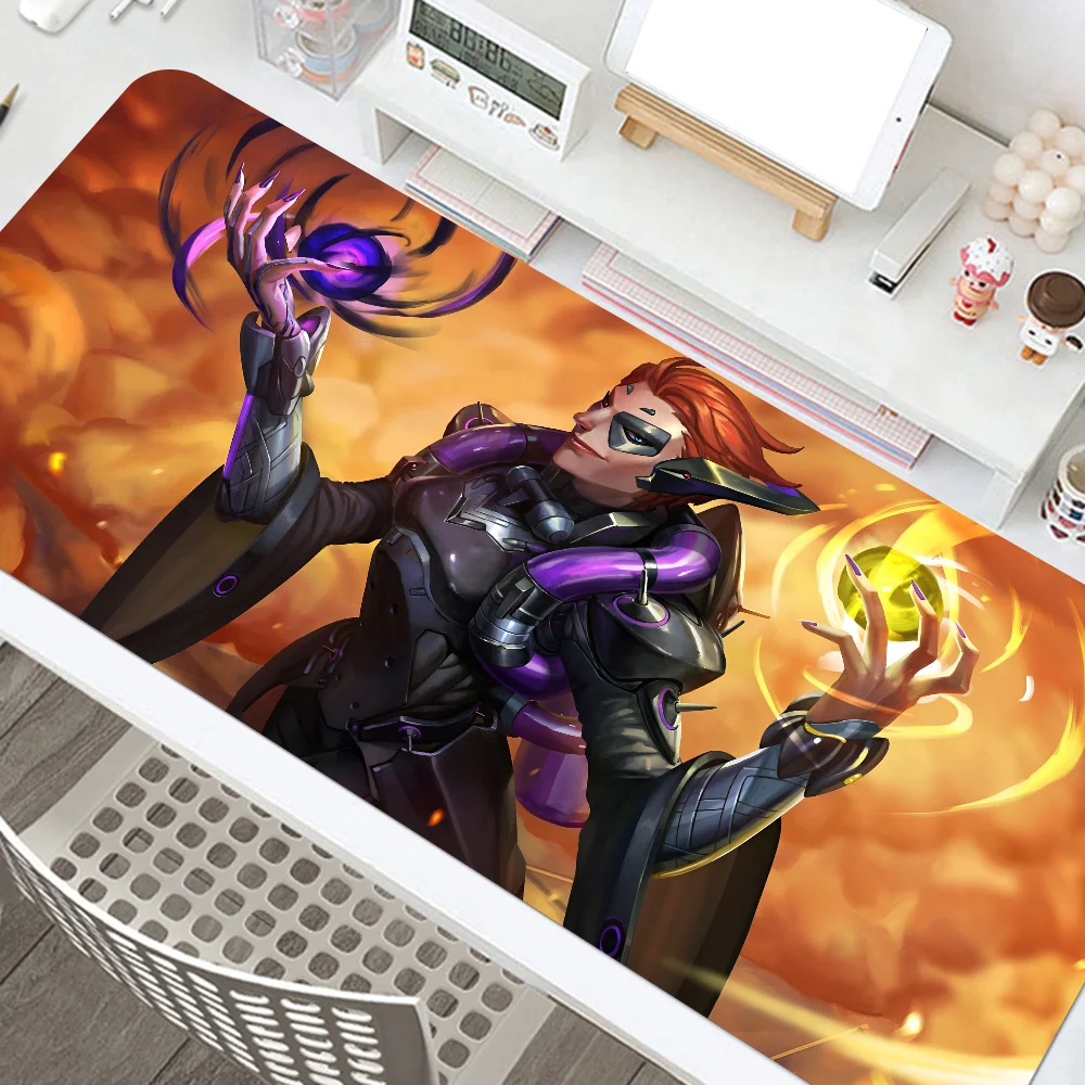 Коврик Для Игровой Мыши Overwatch Moira — Размер XXL С Нескользящим Основанием