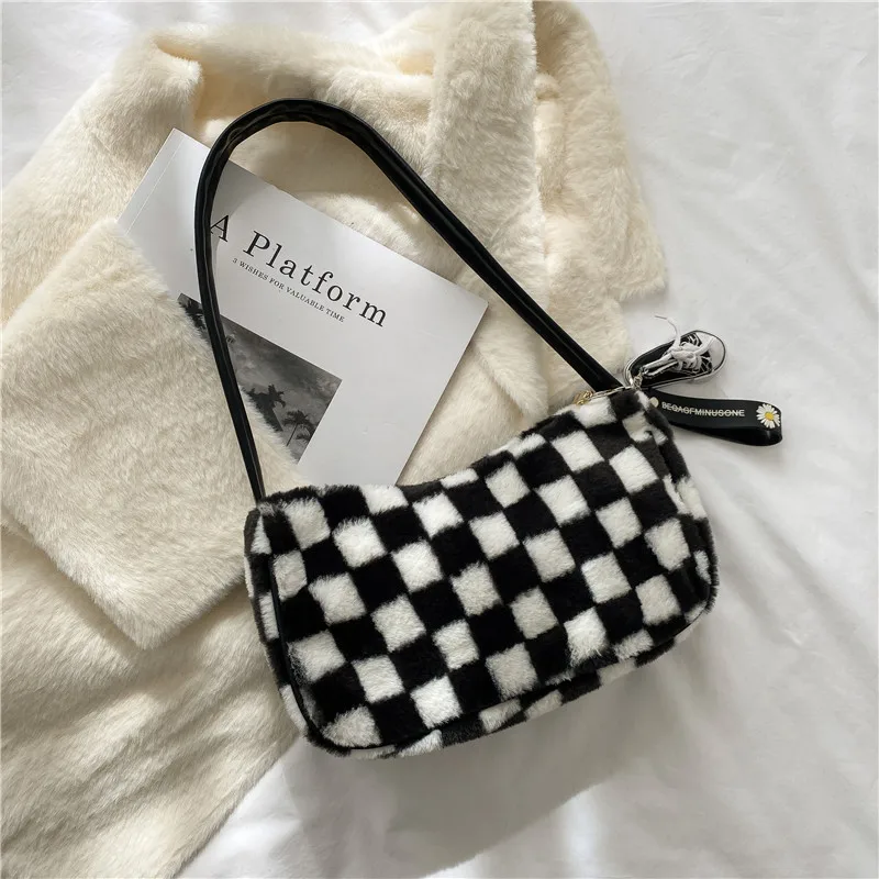 

Brand Bag Single Shoulder Portable 2023 New Fashion Niche High-end One-shoulder Armpit Bag Rhombus Small Square Bags Women's Bag