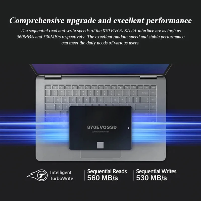 Модернизированный внешний жесткий диск 870 EVO SATA III SSD 2 5-дюймовый твердотельный