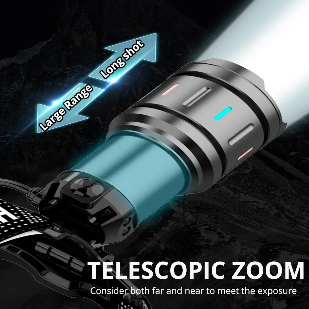 9900000 Светодиодная сенсорная лампа люмен 800 Вт с флуоресцентной лампой фонарик