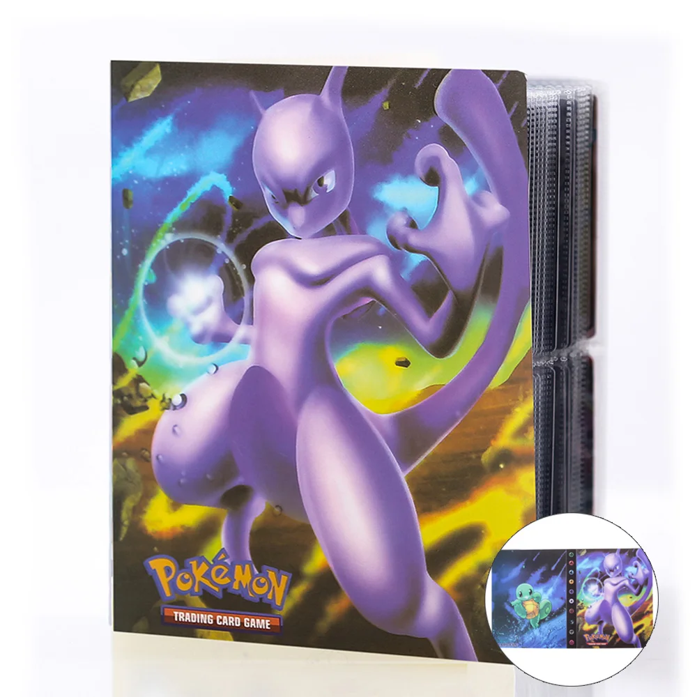 Альбом для карт памяти Pokemon 240 шт. книга альбома аниме карта игра карты покемона